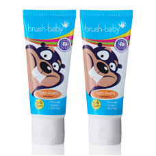 Brush-Baby | Brushbaby Children's Tutti Frutti Toothpaste with Xylitol (3-6 Years) - Bundle of 2pcs